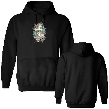 Discover Easter Blessed Roses Double Sided Hoodies