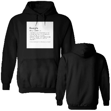 Discover Beagle Definition PTBB Poster Double Sided Hoodies