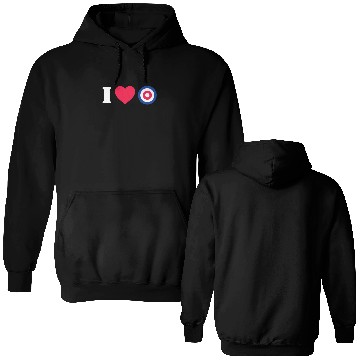 Discover I Love Curling Double Sided Hoodies