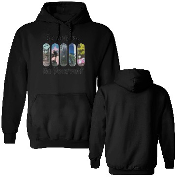 Discover Ski Panels with Be Unique Be Yourself Motivation Double Sided Hoodies