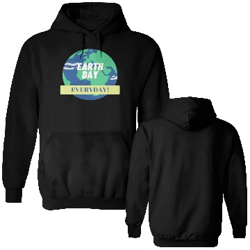 Discover Earth Day 2023 Double Sided Hoodies