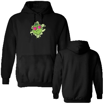 Discover Coconut playing Golf Fruit Palm Double Sided Hoodies