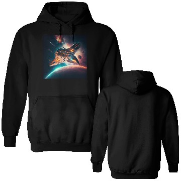 Discover mars Double Sided Hoodies