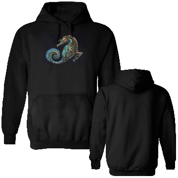 Discover Cybernetic Octopus Double Sided Hoodies