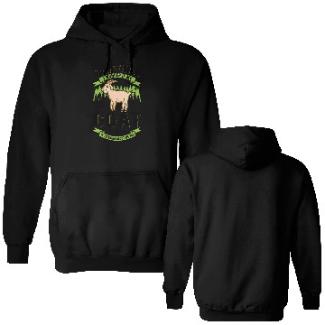 Discover Goat Gift Host Double Sided Hoodies
