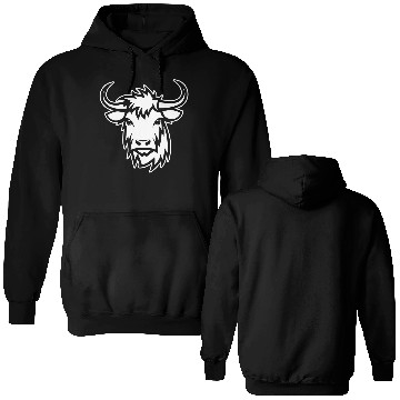 Discover Scottish Highland Cow Double Sided Hoodies