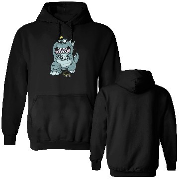 Discover Funny Animal Face Double Sided Hoodies