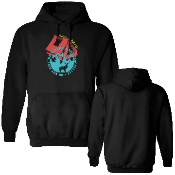 Discover Camp Peacefully Do Not Disturb Nature Double Sided Hoodies