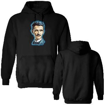 Discover Nikola Tesla Physics Nerd Geek Double Sided Hoodies