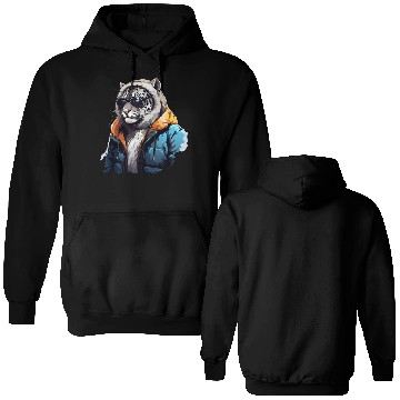 Discover Street Style Snow Leopard | Leopard Lovers Double Sided Hoodies