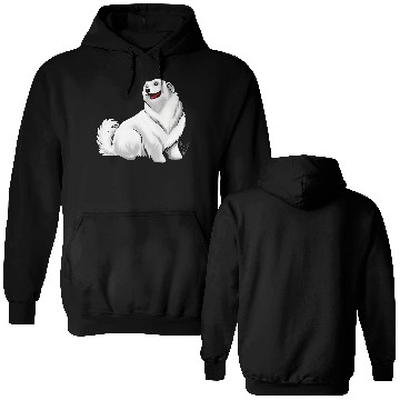 Discover Dog Great Pyrenees White Double Sided Hoodies