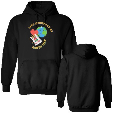 Discover Earth day Double Sided Hoodies