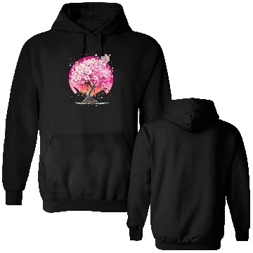 Discover Cherry Blossom Double Sided Hoodies