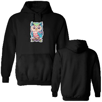 Discover Owl Kawaii Double Sided Hoodies