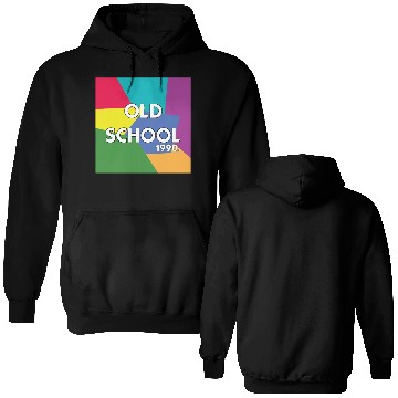 Discover Old school 1990s Double Sided Hoodies