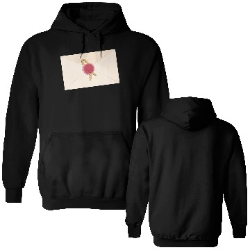 Discover closed envelope with seal Double Sided Hoodies