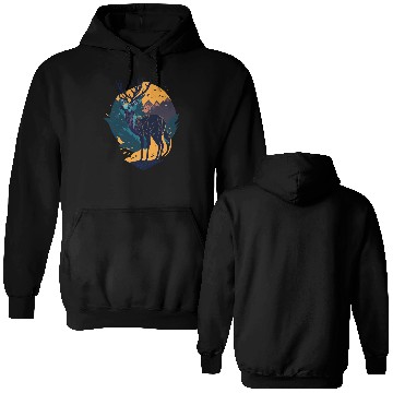 Discover Deer Adventures Double Sided Hoodies