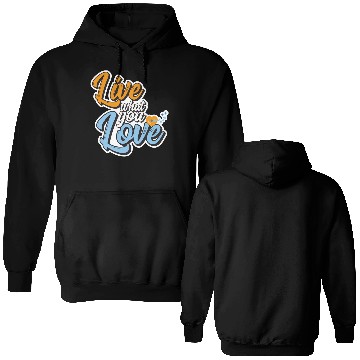 Discover Hopeful Hearts Embrace Double Sided Hoodies