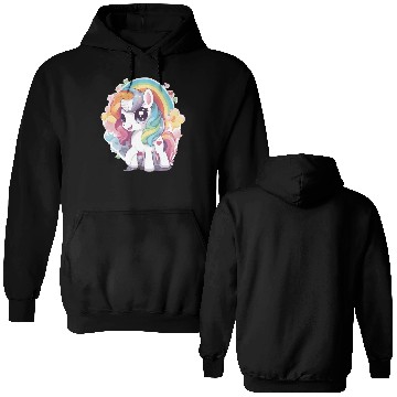 Discover Cute Pony Double Sided Hoodies