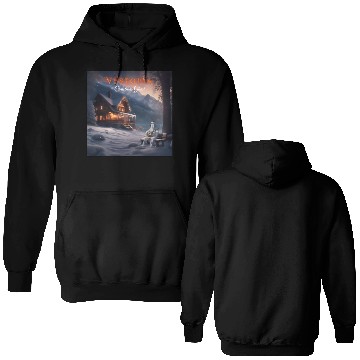 Discover Christmas Ghost Double Sided Hoodies