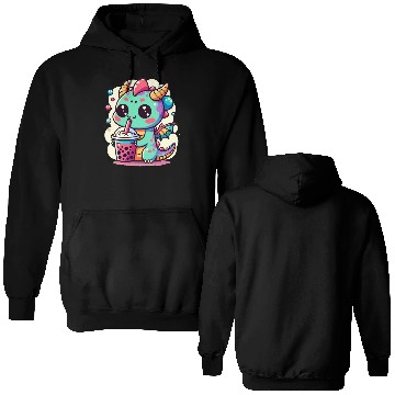 Discover Boba Tea Dragon Kawaii Double Sided Hoodies