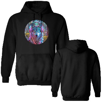 Discover Electric Wilderness Glow 3 Double Sided Hoodies