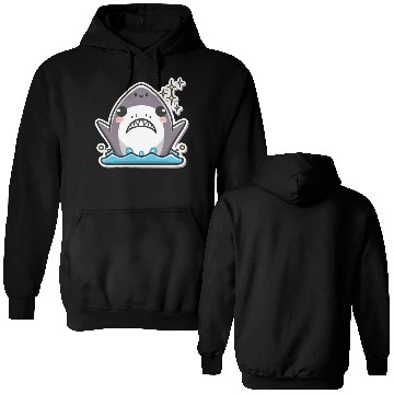 Discover Shark Lover Double Sided Hoodies