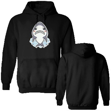 Discover Shark Lover Double Sided Hoodies