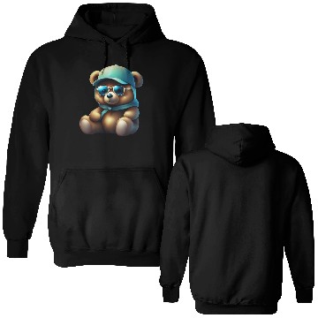 Discover Teddy bear,Cute Teddy Bear Double Sided Hoodies