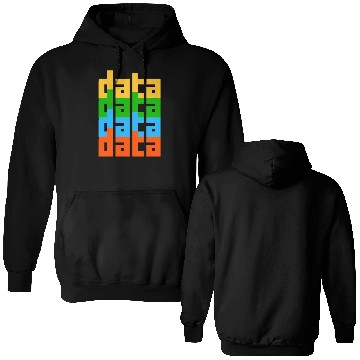 Discover Data - LLM - LLMs - Large Language Model - AI Double Sided Hoodies