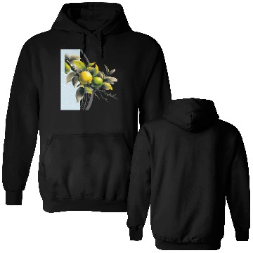 Discover Green and yellow lemon Double Sided Hoodies