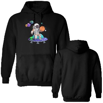 Discover Young Astronauts: Exploring Planets in Space. Double Sided Hoodies