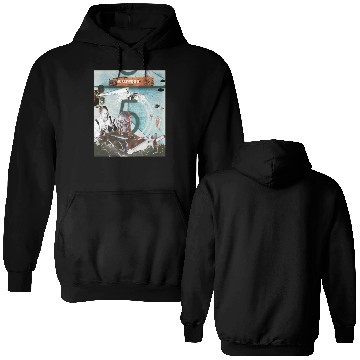 Discover lights camera hollywood Double Sided Hoodies