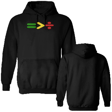 Discover Juneteenth Equality Is Greater Than Division Afro Double Sided Hoodies