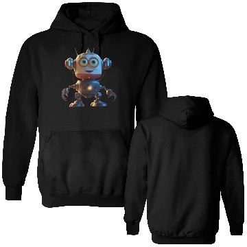 Discover Am a robot 2.0 Double Sided Hoodies