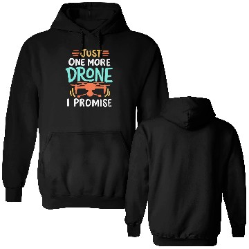 Discover Drone Pilot Drone Racer Double Sided Hoodies