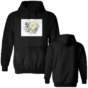 Discover Wildflower Whisper Double Sided Hoodies