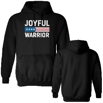 Discover Joyful Warrior American Double Sided Hoodies