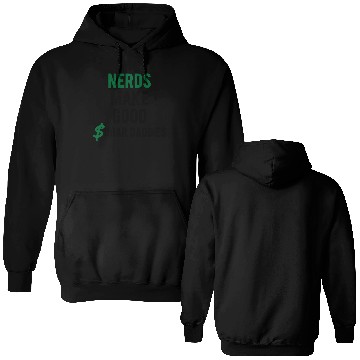 Discover Nerd Art, Nerds Make Good Sugar Daddies Digital Double Sided Hoodies
