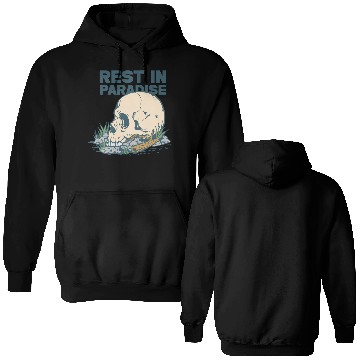 Discover Rest in Paradise Double Sided Hoodies