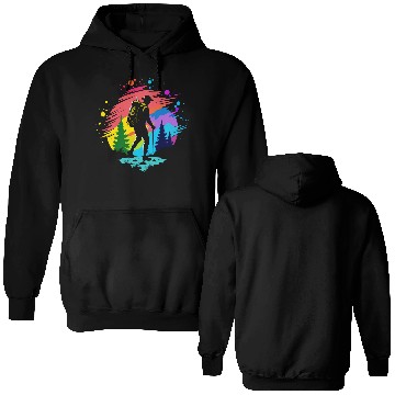 Discover Hiking Solo Summit Double Sided Hoodies