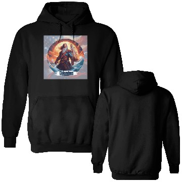 Discover Columbus Day Double Sided Hoodies