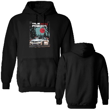 Discover true racing freedom Double Sided Hoodies
