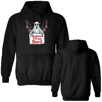 Discover I Removed D from Devil – Dark Fantasy Gothic Double Sided Hoodies
