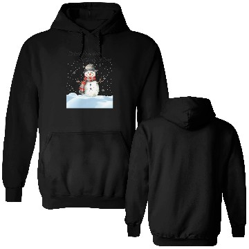 Discover Snowman Double Sided Hoodies
