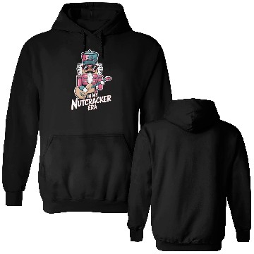 Discover In My Nutcracker Era Nutcracker With Guitar Double Sided Hoodies