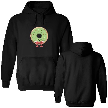 Discover Santa's Sprinkle Surprise Double Sided Hoodies