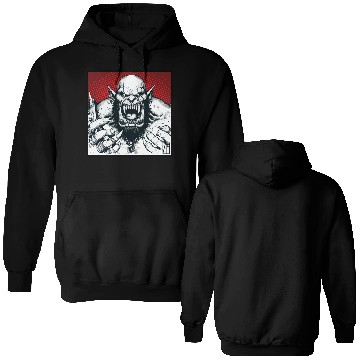 Discover ORK - TROLL - WILD FORCE - WARRIOR - 2 Double Sided Hoodies