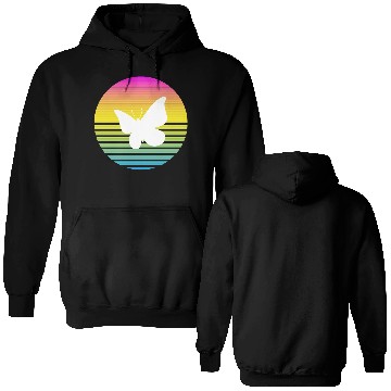 Discover Vibrant Butterfly Double Sided Hoodies