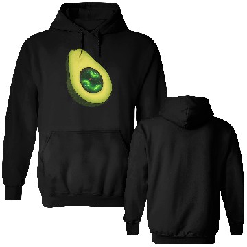 Discover Galaxy Avocado Core Double Sided Hoodies